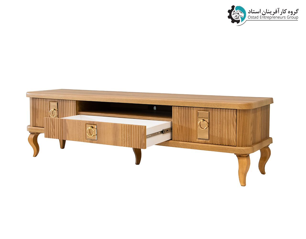 طاولة تلفاز طراز غزل