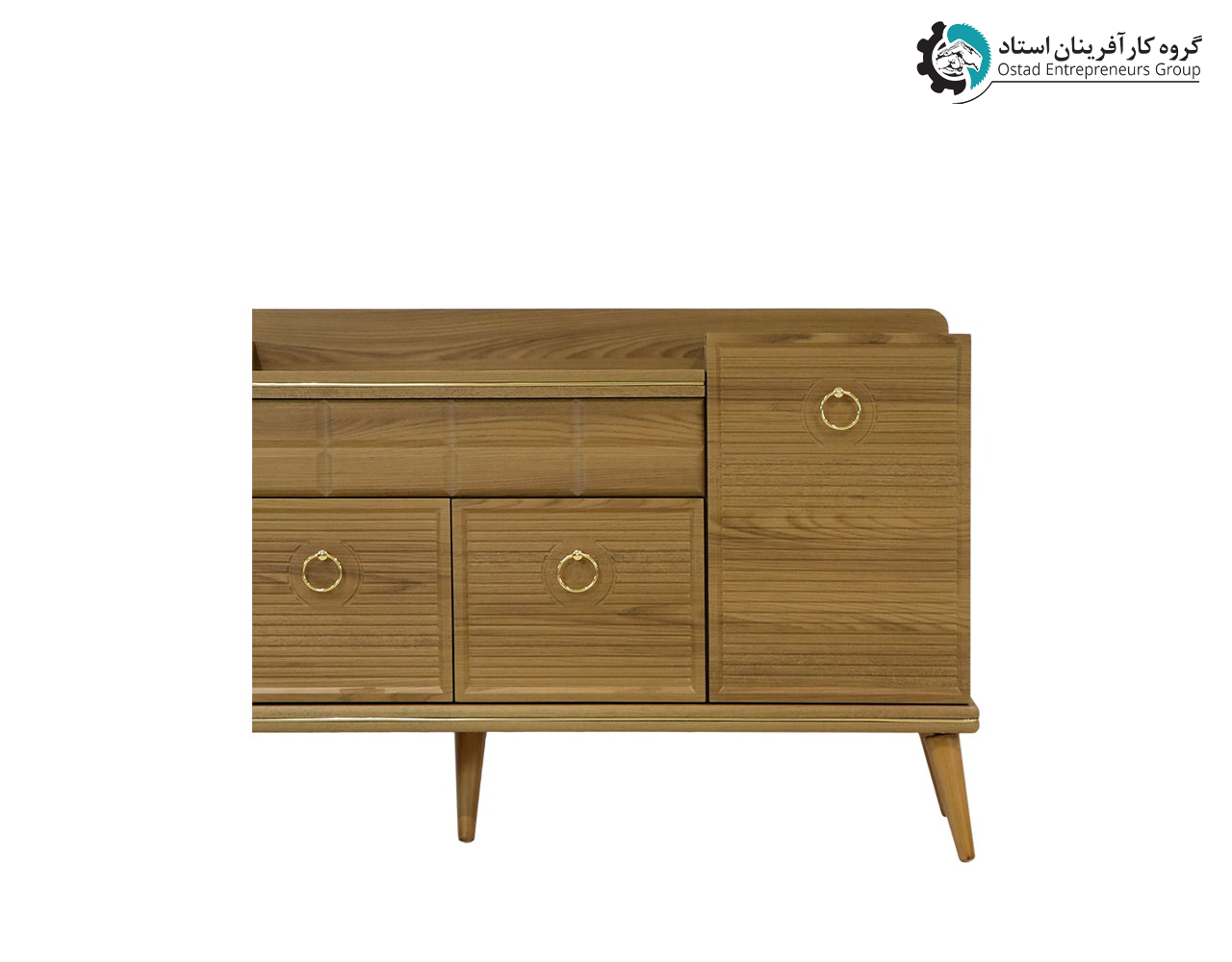 مرآة ووحدة كونسول طراز باريس