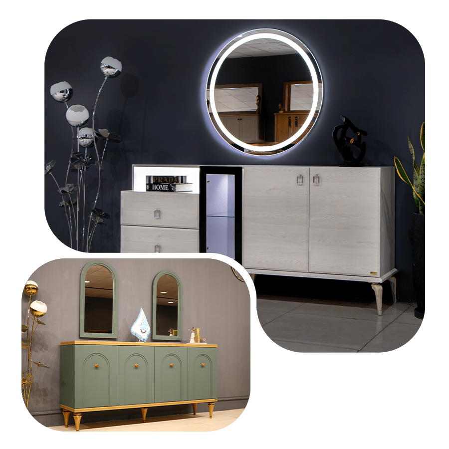 فروش عمده آینه و کنسول