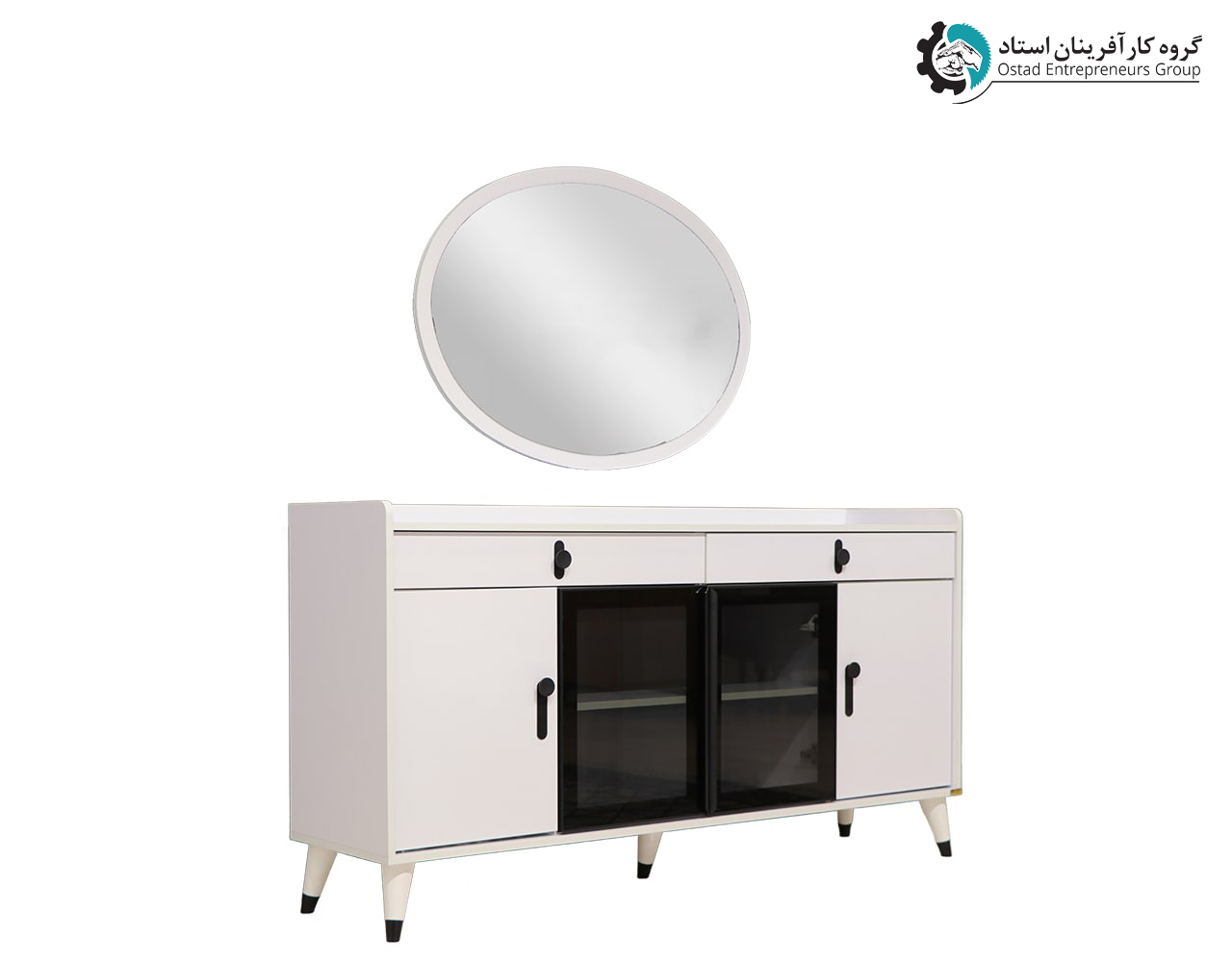 Liana Mirror and Console