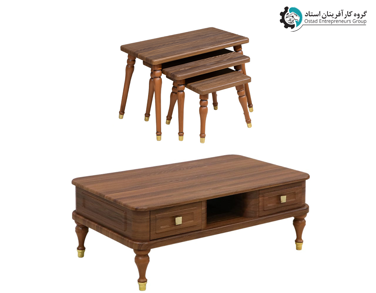Artemis Coffee Table and Side Tables