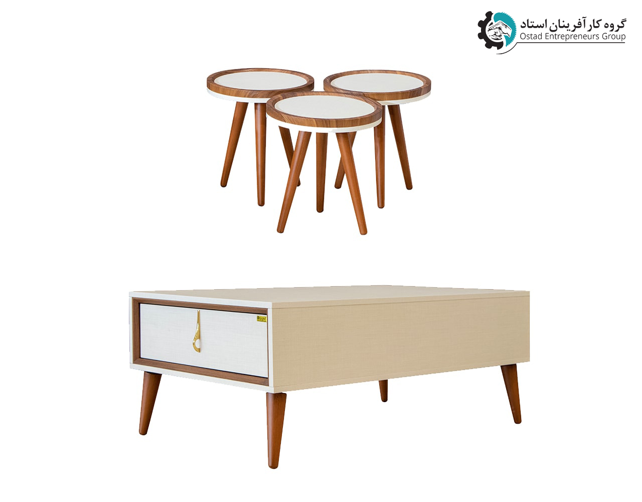 Lorenta Coffee Table and Side Tables