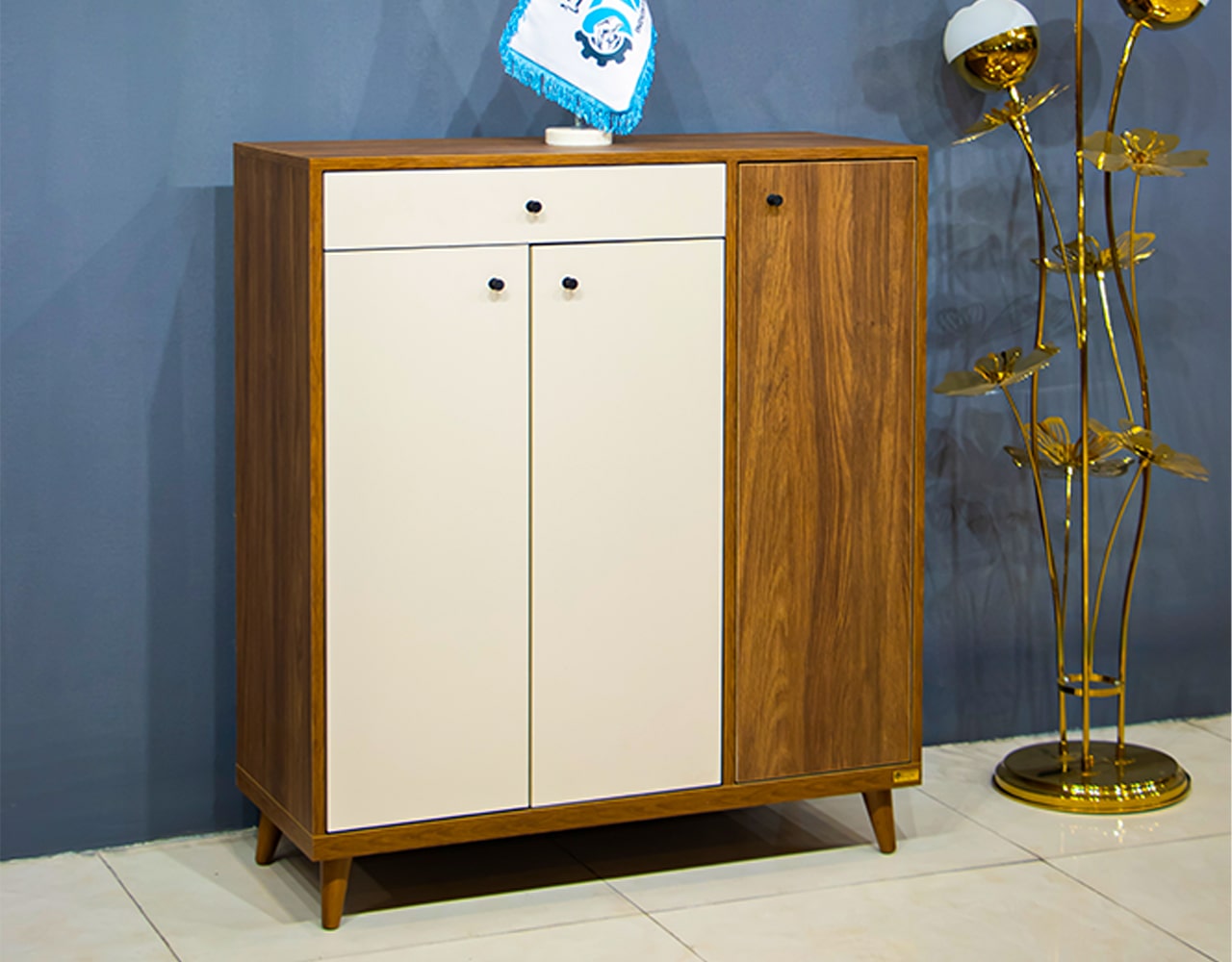 ست کامل آینه کنسول مدل ماروین 