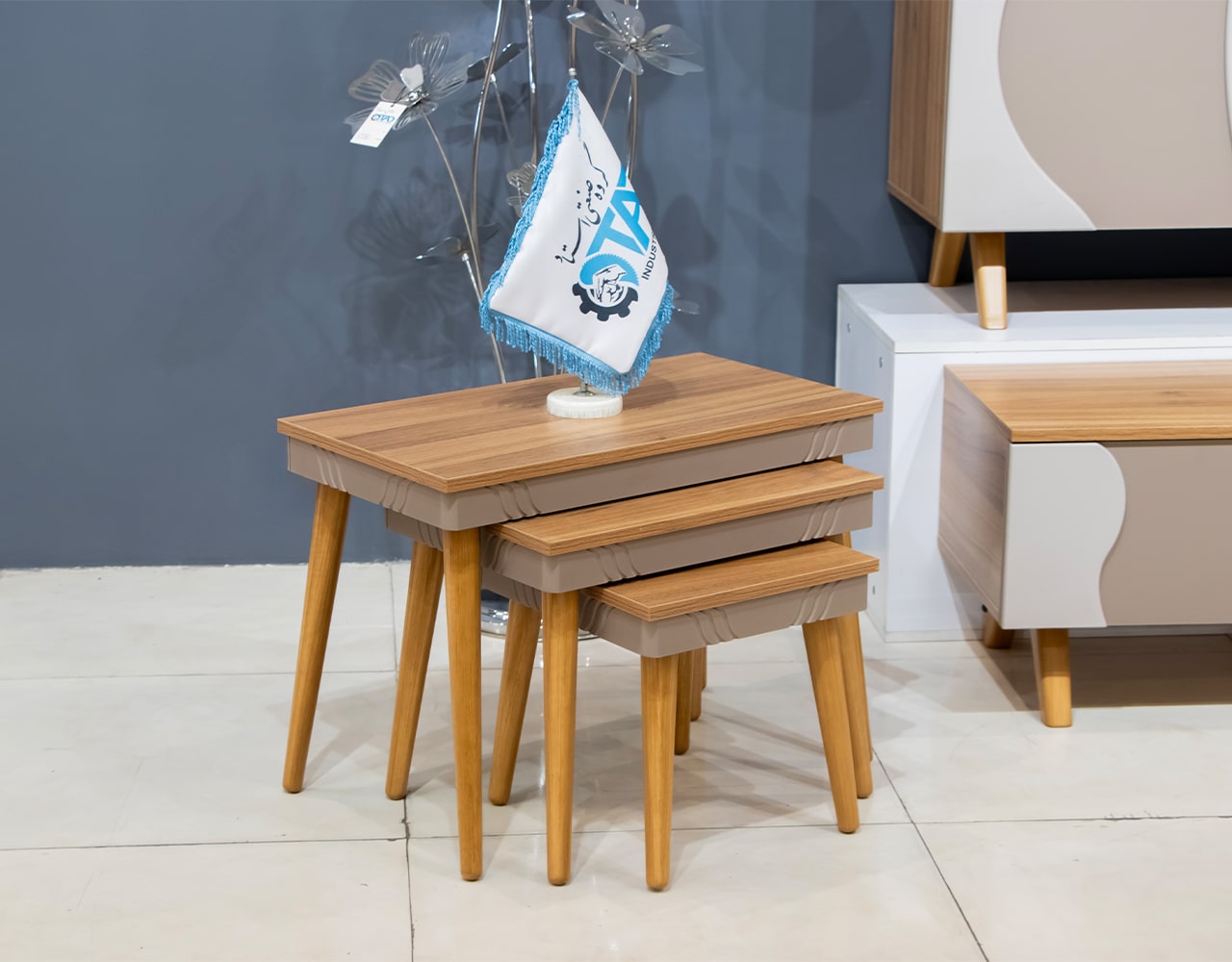 ست کامل آینه کنسول مدل اسکارلت