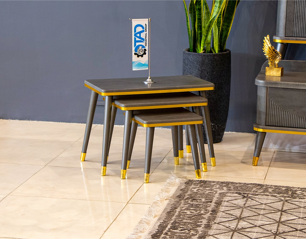 ست کامل آینه کنسول مدل مانستر