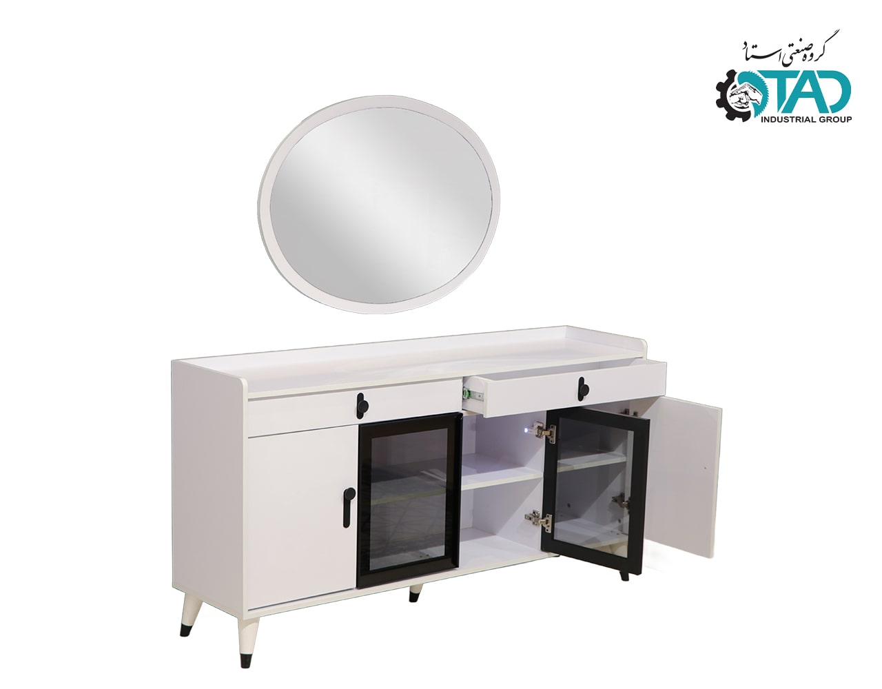 آینه کنسول مدل لیانا