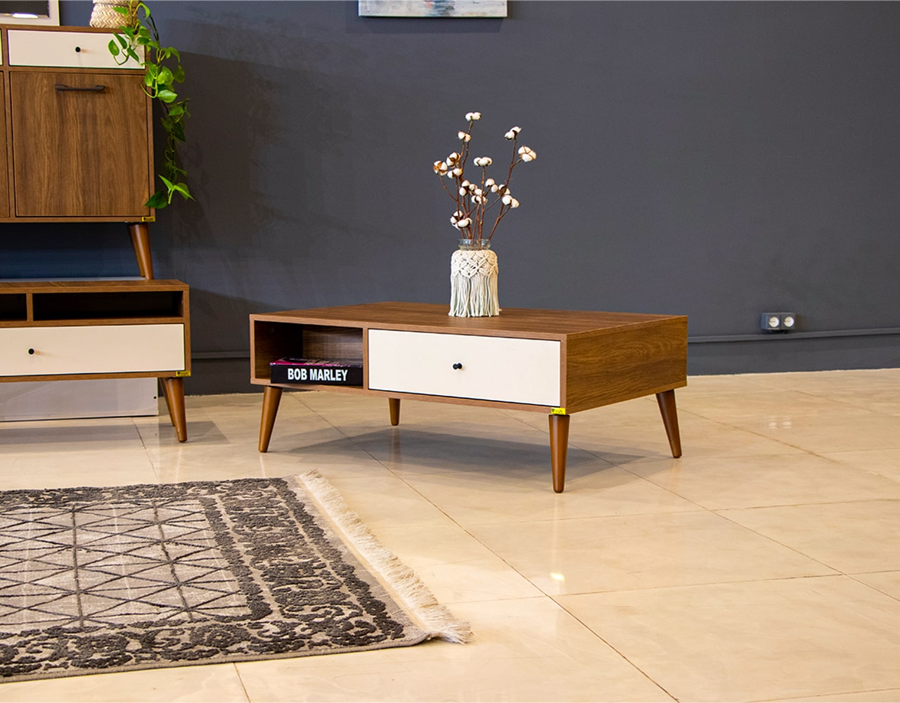 ست کامل آینه کنسول مدل ماروین 