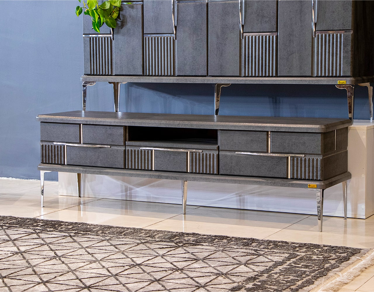 ست کامل آینه کنسول مدل هرمس 