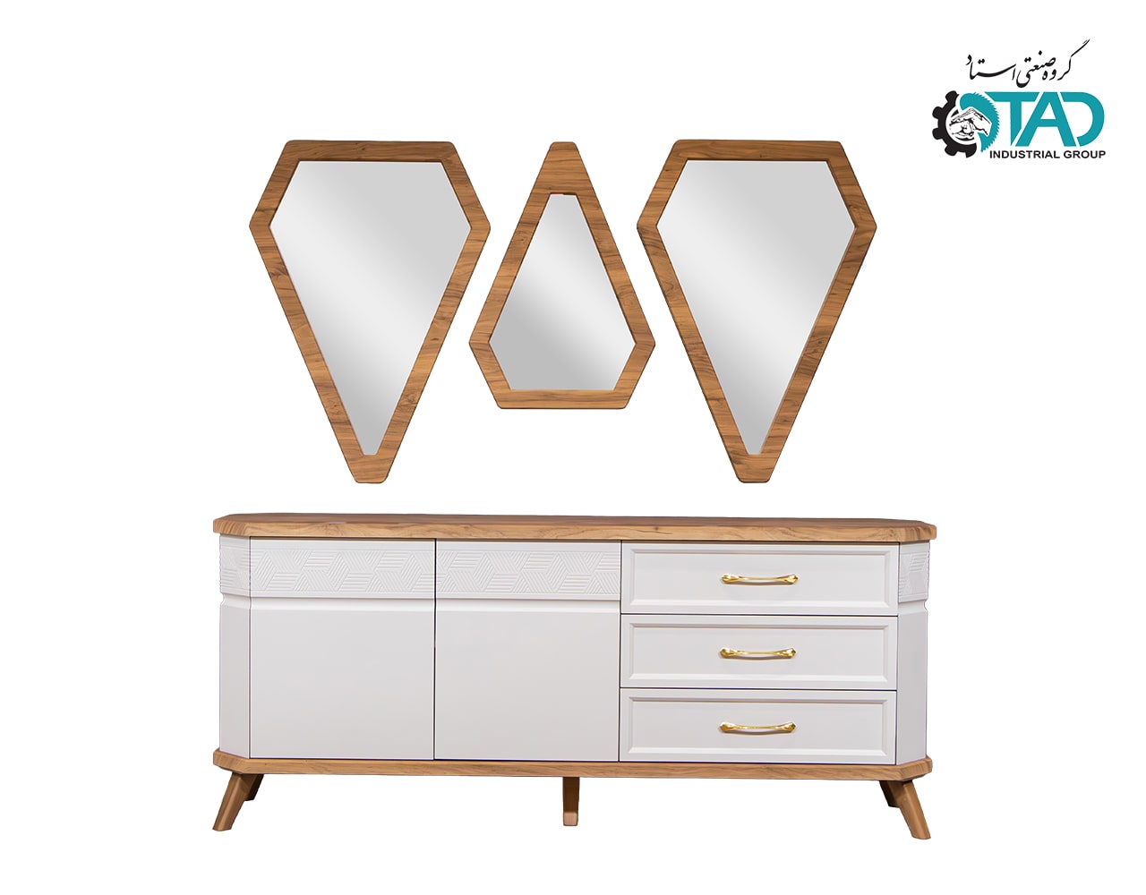 آینه و کنسول مدل دلوان